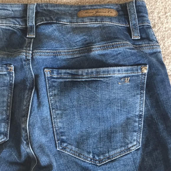 Mavi Tess High Rise Skinny Jean with Pearls - Picture 6 of 6